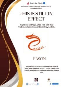 EASON trademark announcement