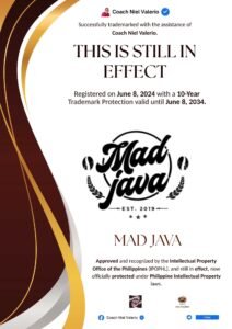 MAD JAVA trademark announcement