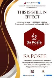 SA POSTE trademark announcement